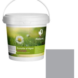 Esmalte Al Agua Reciclado Pinturec Gris Pucara 4g