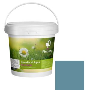 Esmalte Al Agua Reciclado Pinturec Azul Llanquihue