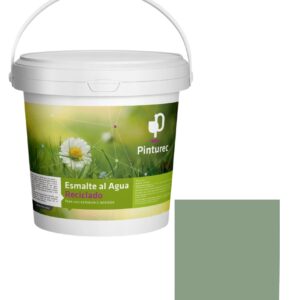 Esmalte Al Agua Reciclado Pinturec Verde Tolhuaca